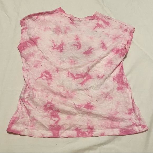 Forever 21 Women Pink Dyed Round Neck T-shirt Size Small Distressed - Picture 11 of 16